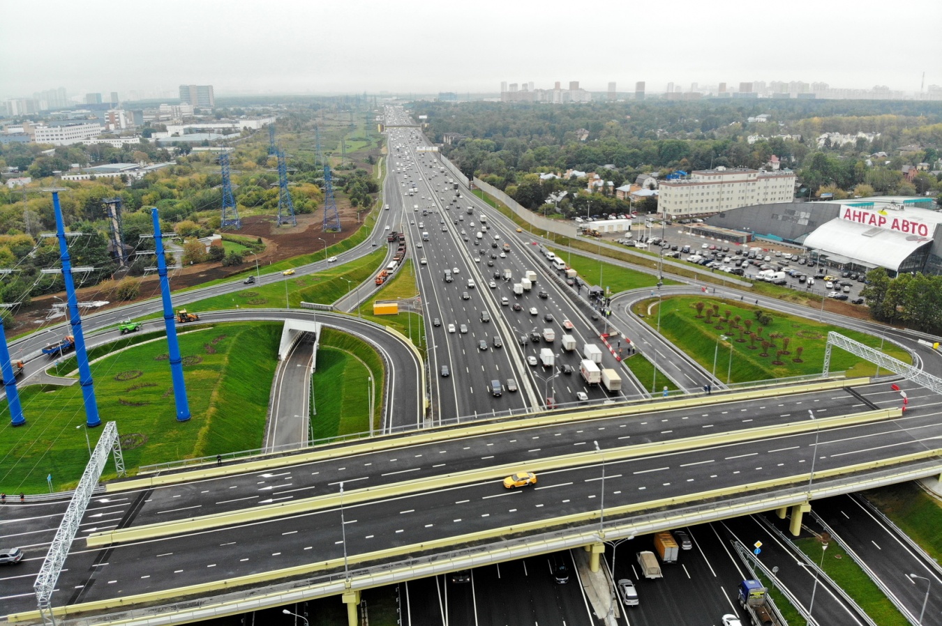 Москва в дороге