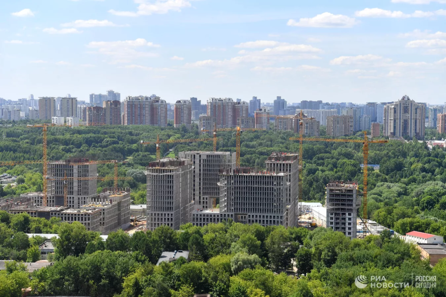 Объем разрешений на строительство жилья в России в 2022 году вырос на 23%